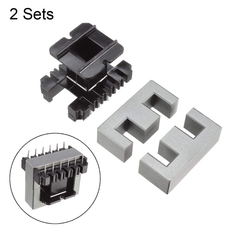 uxcell 2 Sets EE50 6 with 6pin Transformer Bobbin PC40