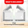 Amazing Drapery Hardware 2" x 2 1/4" High Profile Box
