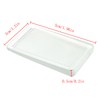 RLECS 8PCS Rubbery Clear Table Shims Door Shims Bookcase Shims