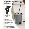 Trash Compactor for Kitchen and Small Outdoor Bins: All Metal