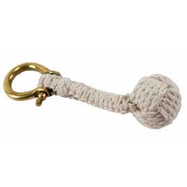 1 X Nautical Monkey Fist Knot Key Chain