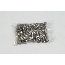 #8 x 1/2" Pan Head Torx Pin-in Self-Drilling Security Screws - 410 Stainless - 100/BX