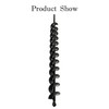 findmall Auger Drill Bit - 24 Inch Earth Auger Bit,