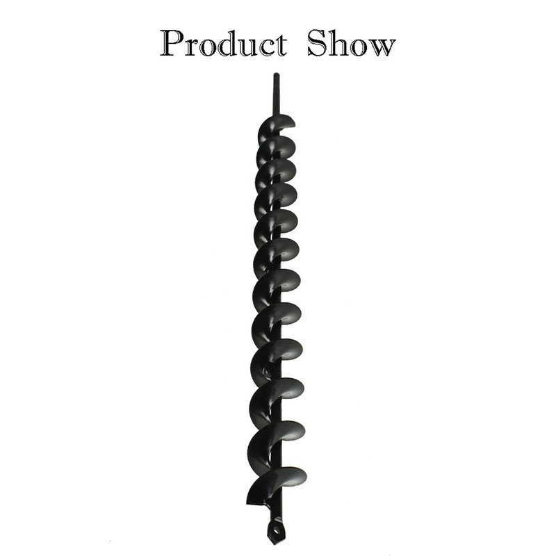 findmall Auger Drill Bit - 24 Inch Earth Auger Bit,