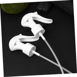 FUNOMOCYA 12Pcs Plastic Trigger Spray Nozzles for Spray Bottles Replacement Water Sprayers and Nozzles for Gardening Plant Care and Household Use White