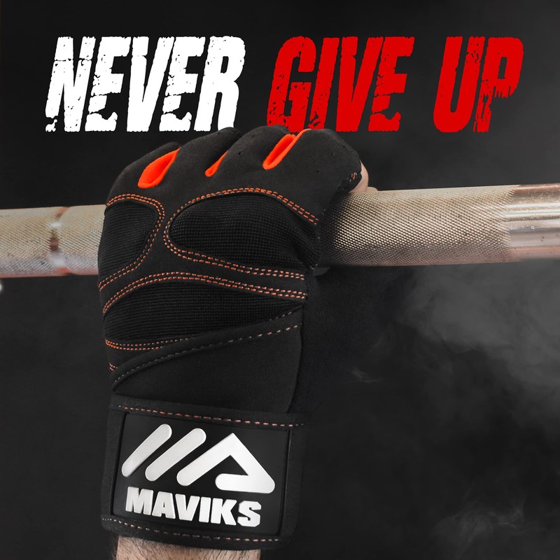 MAVIKS Workout Gloves for Men and Women Weight Lifting Gloves