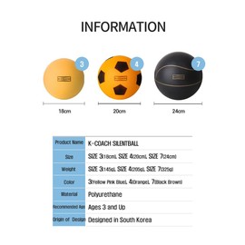 Silent Soccer Ball, 2025 Newest Silent Ball, Designed in Canada, Soft, Airless Foam, Safe for Indoor Training, Foam Ball, Fitness Training, Never Vacuumed, Gift Idea Youth Kids Youth Adult