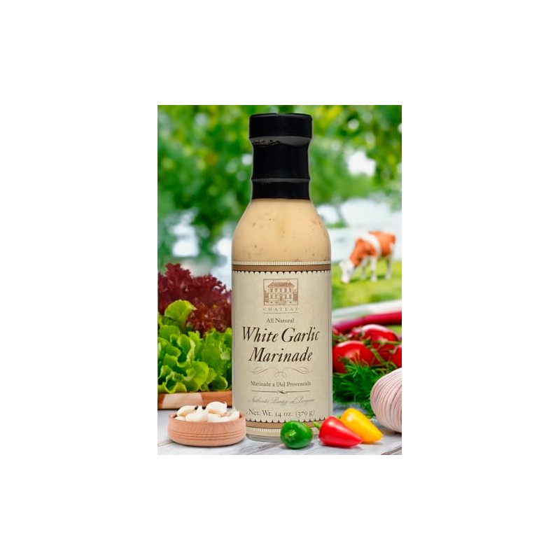 Chateau White Garlic Gluten Free Marinade, 12oz