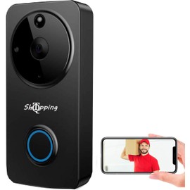 QT S Doorbell 1080P HD Video Wi-Fi Smart PIR Night Vision Video Doorbell Two-Way Audio Motion Detection 3D Noise Reduction - Support 64GB and 3 Apps - Free 2 Battery/Kits - Comparable to Ring
