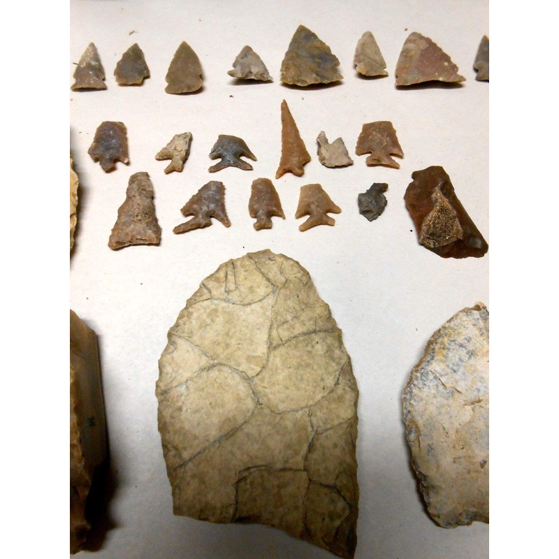 Rockhound's 1st Choice Central Texas Paleo Period Arrowheads & Tools