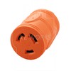 AC WORKS 4-Prong 30Amp 125/250Volt NEMA L14-30P Locking Plug to