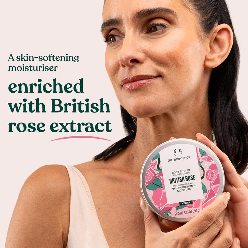 The Body Shop Body Butter British Rose for Normal Skin