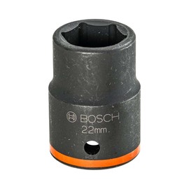 Bosch Pro Steckschlüsseleinsatz mit 3/4"-Innenvierkantaufnahme für Sechskantschrauben (Schlüsselweite: 22 mm)