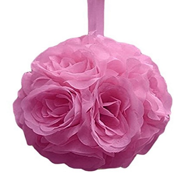 Pomander Flower Balls Wedding Centerpiece, 6-inch, Pink