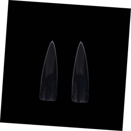 Baluue Diy Manicure Supplies: 500pcs Long Fake Nails Easy Application for Women Girls Ladies