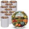 Kadax Set of 100 Screw Lids TO82 Diameter 82 mm