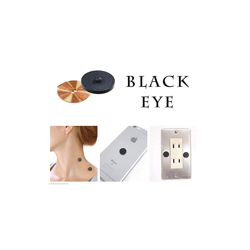 BLACKEYE Maruyama Coil, Black Eye, 6 Pieces, Ceramic, Charcoal, Electromagnetic