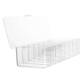 TEHAUX Cord Management Box Compartment Cable Storage Organizer with Lid Portable Electronics Box for Tidy Cords Lightweight and Dust for Cables Chargers