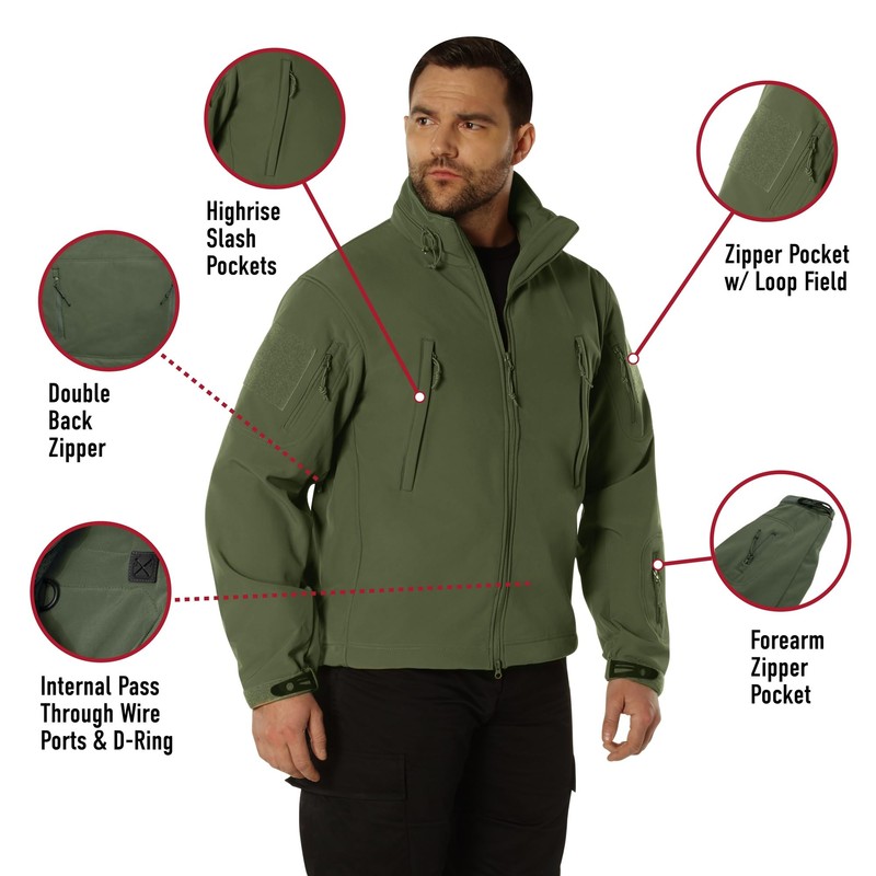 Rothco Special Ops Soft Shell Jacket - Unbeatable Weather Defense