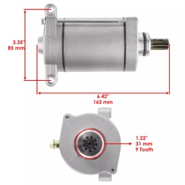 Caltric Starter & Relay Solenoid for Yamaha Kodiak 400 YFM400 2000-2006 Atv New