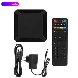 X96Q H313 WIFI Network Media Player Home Theater TV Set Top Box for Android 10.0  100‑240V(X96Q 2 16 )