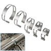 5PCS Exhaust Pipe Tacking Band For Tig Welding Fabrication 2"