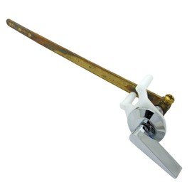 LASCO 04-1779 Kohler K-9400 Toilet Flush Lever with Chrome Handle Brass Arm