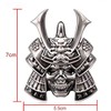 Xinaishan Car Emblem Metal 3D 3D Ghost Samurai Sticker Bike
