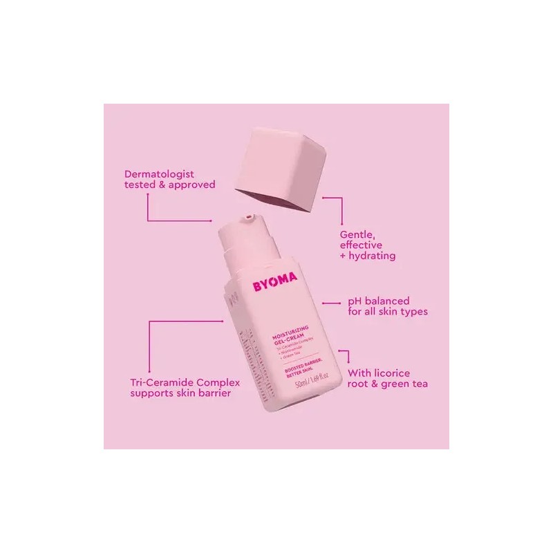 Byoma Crema-gel Hidratante Humecta Día/noche, 50ml