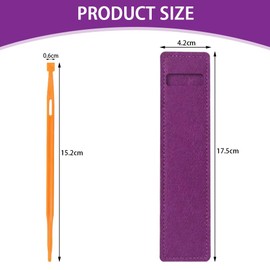 TRKETK 7 Pieces Sewing Tool with Felt Storage Bags, Portable Sewing Tool, Versatile Practical Sewing Accessory Set, Practical Sewing Accessories for Sewing and Craft Projects