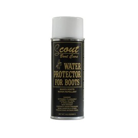 Scout 10.5 Oz Scout Boot Care Water & Stain Protector for Boots & Shoes Leather Suede