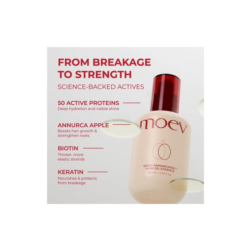 moev [moev]Annurcatin Hair Oil Essence 80ml