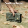 Portable Camping Condiment Bottle Storage Bag Mini Canvas Seasoning Storage
