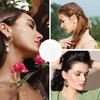 500PCS Earlobe Support Patches for Earrings Invisible Protectors Earring Stickers