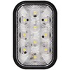 Maxxima Rectangular White Back Up - 10 LED