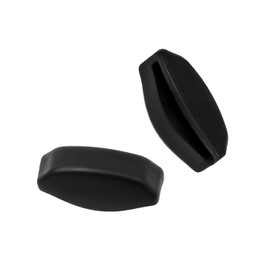 Soft Silicone Nose Pads Replacement Nose Pieces for Oakley Sielo OO9288 Sielo SQ OO9480 Eyeglasses - Black Low Nose Bridge Size Nose Cushion