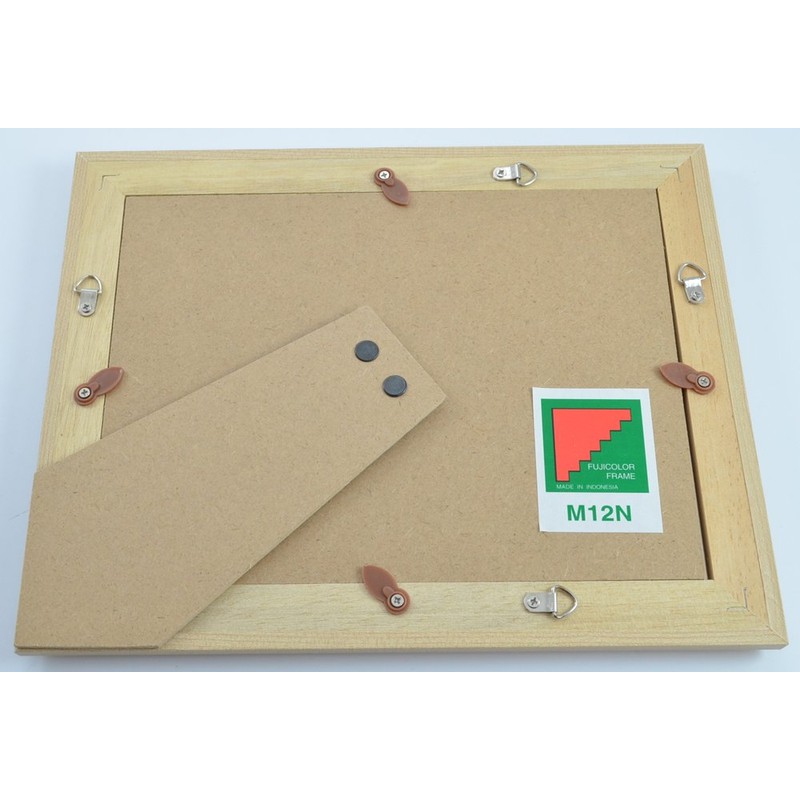 FUJICOLOR 額縁 M12N 木地 2L 木製 ベージュ 17581