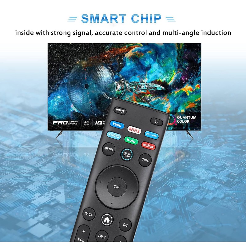 Universal Remote Control XRT140 Compatible for All VIZIO Smart TV