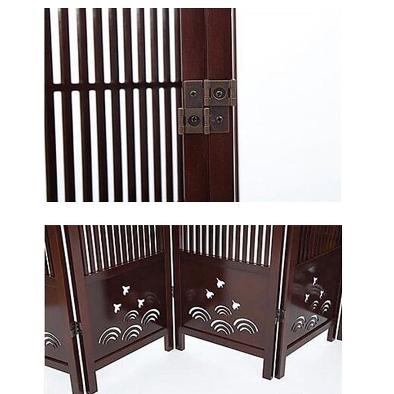8 Pcs 47x47mm Double Acting Hinges Furniture Folding Screen Hinges,