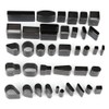 39Pcs Hollow Hole Cutter Punch Set Short Leather Belt Drilling