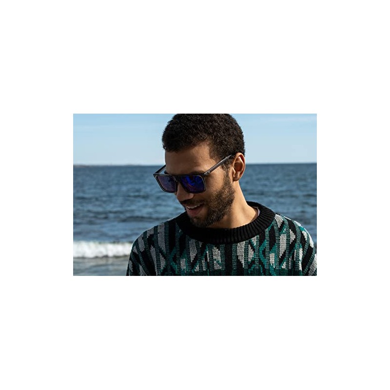 CHPO Unisex Bruce Sunglasses, Grey, 52, gray