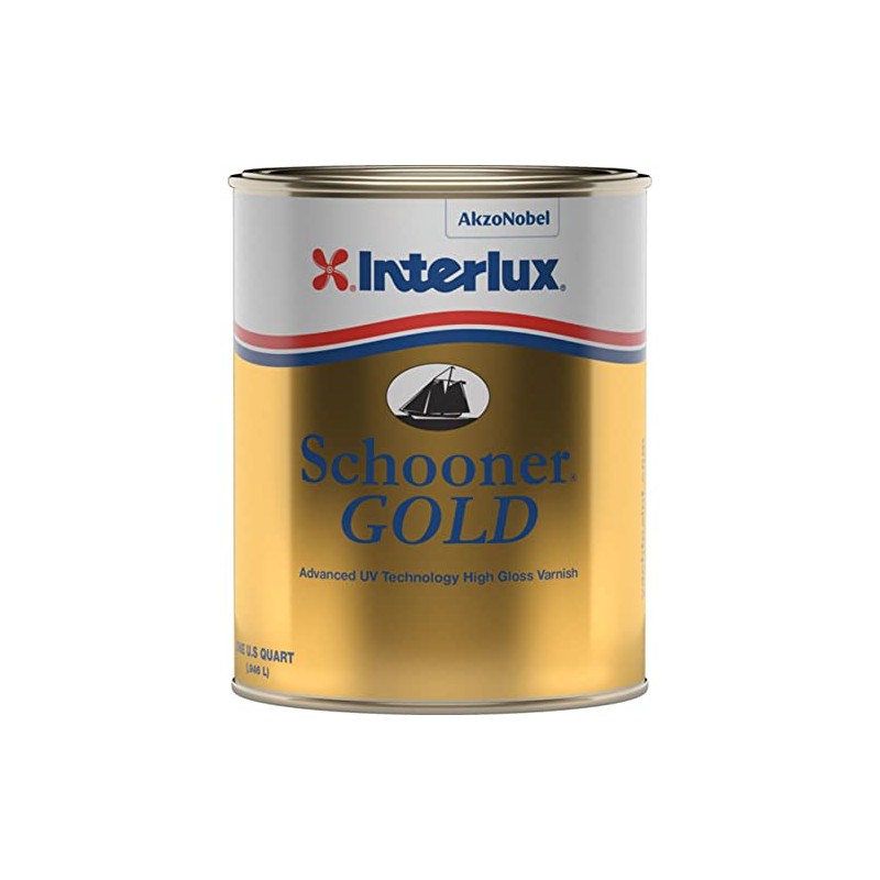 INTERLUX / INTERNATIONAL PAINT Schooner Gold Varnish Quart