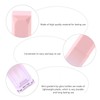 Healthcom 10Pcs 5ml Gradient Pink Empty Lip Gloss Tubes Plastic