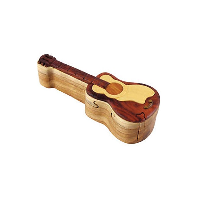 Guitar Wooden Puzzle Box Music Decorative Boxes
