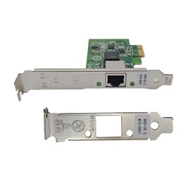 Elfcam® - Network Card 2.5GBase-T PCIe, RTL8125B 2500/1000Mbps PCI Express Gigabit Ethernet Card RJ45 LAN Controller Support PXE for Windows/Linux, 1x 2.5Gbps RJ45 Port