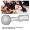 Spherical Wood Carving Burr Wear Resistant 10mm Woodworking Rotary File