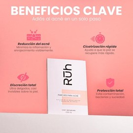 Parches para Acné 108 Pack – Parches Hidrocoloides Transparentes para Granos y Espinillas, Absorbentes y Protectores – Tratamiento Antiimperfecciones 