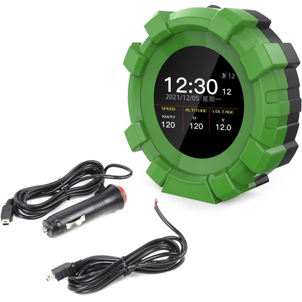 GPS Inclinometer Offroad Car - OURANTOOLS DC 10V-30V Car Inclinometer