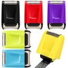 6 Pieces Identity Protection Roller Stamp Privacy Stamp Roll Identity