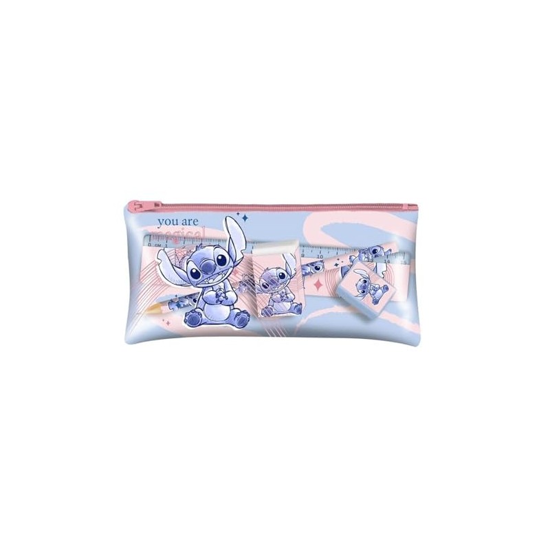 Kids Licensing Stitch KL87731 Coloured Pencil Case